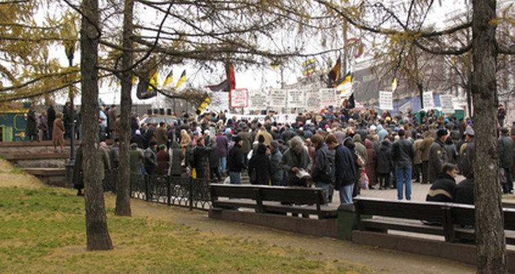 Armbands are commonly used as a symbol of political affiliation.