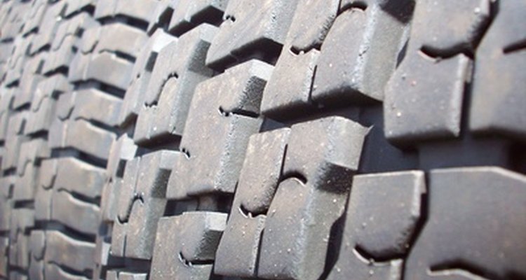 Rubber tyres need to be sliced and sorted before you can melt them.