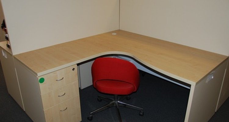 Partition walls in offices offer versatility.