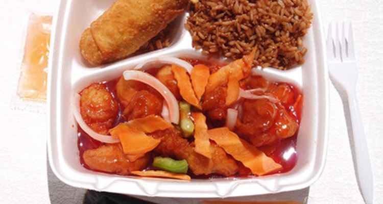 Food retailers are having to replace styrofoam to go platters with earth-friendly alternatives.