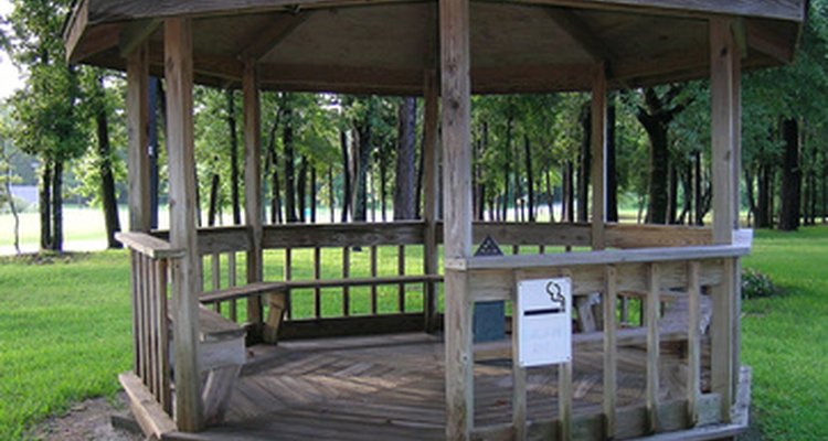A gazebo roof must be built to withstand the elements.