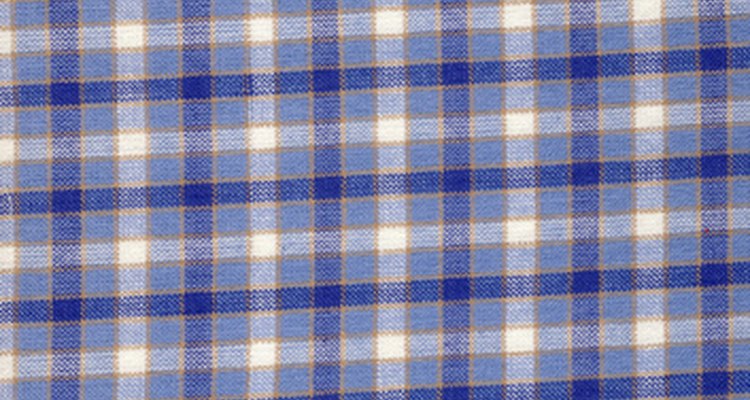 Chefs in Europe wear blue and white checkered trousers.