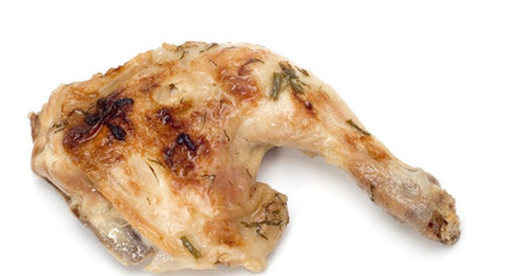 Leftover bones from cooked chicken have a variety of different uses.