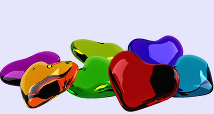 Cut glass can be used for many projects.