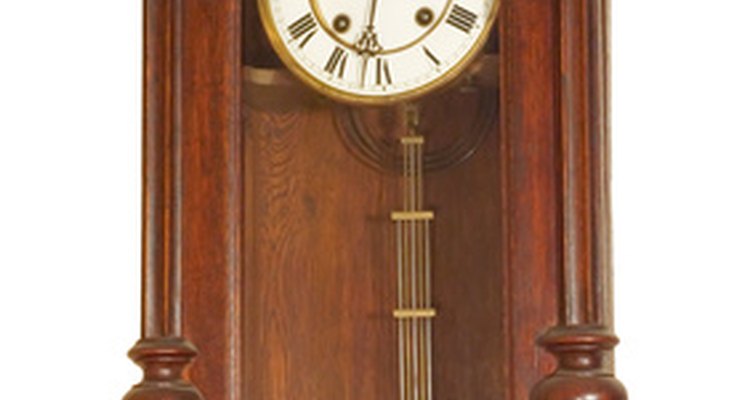 Longcase clocks hold the clock workings and the pendulum.