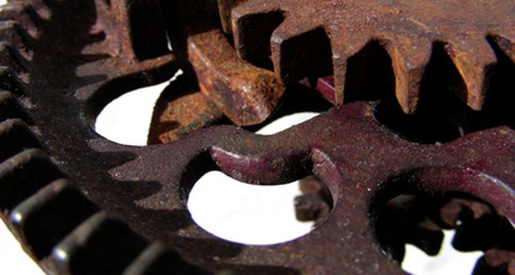 Examples of gears and pulleys