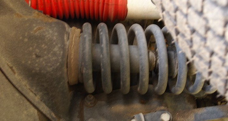 Standard coil-spring/shock packages are generally dynamically superior.