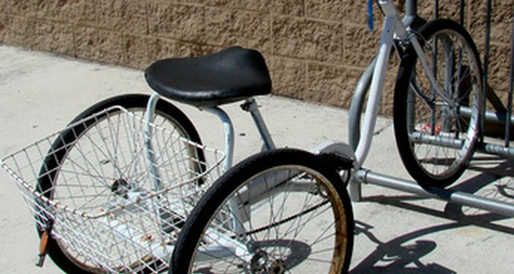 A trike is easy to balance and makes an excellent transport for your sundry items.