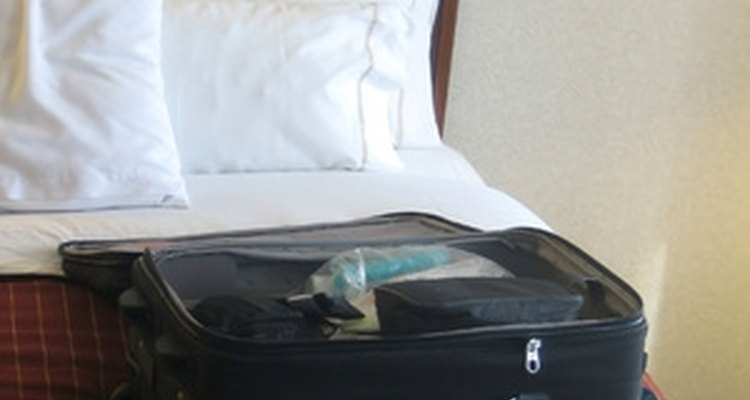 Secure your luggage with a luggage strap.
