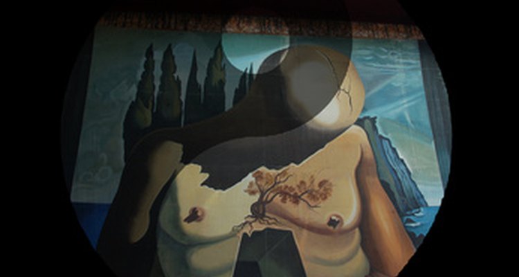 Salvador Dali, a force in the dada movement, incorporated yin and yang in this painting.