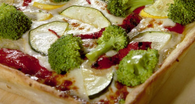 Veggie lovers might like using pesto, in place of the herb cream cheese, between the two crusts.