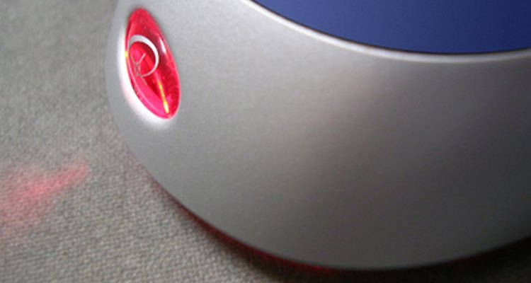 A computer mouse is a common input device.