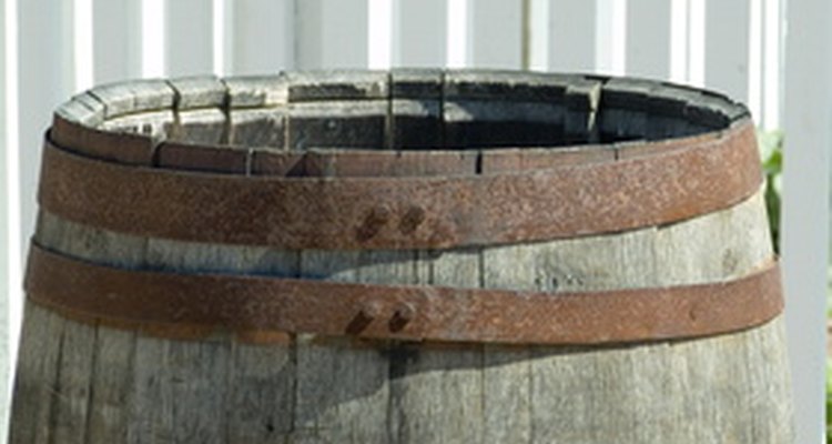 A leaking barrel is possible to fix in a few different ways.