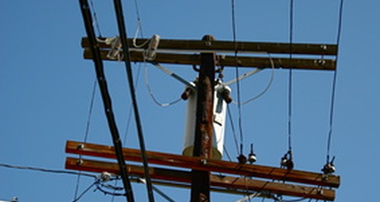 Telephone poles keep the world connected.
