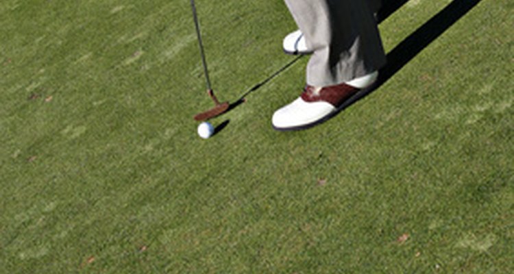 Machine cleaning golf shoes is easy.