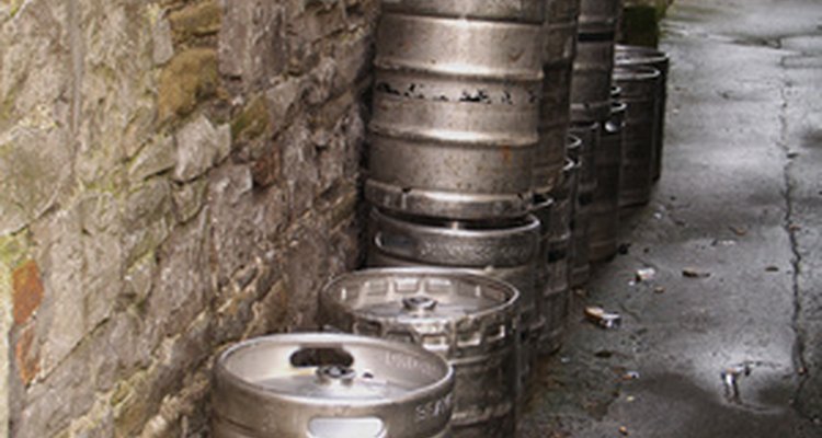 Empty your old keg.