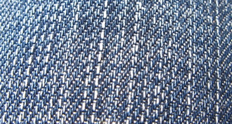 Create the look of denim on your cake by using a textured rolling pin.