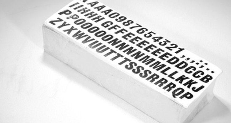 Some letterpress printers use movable type.