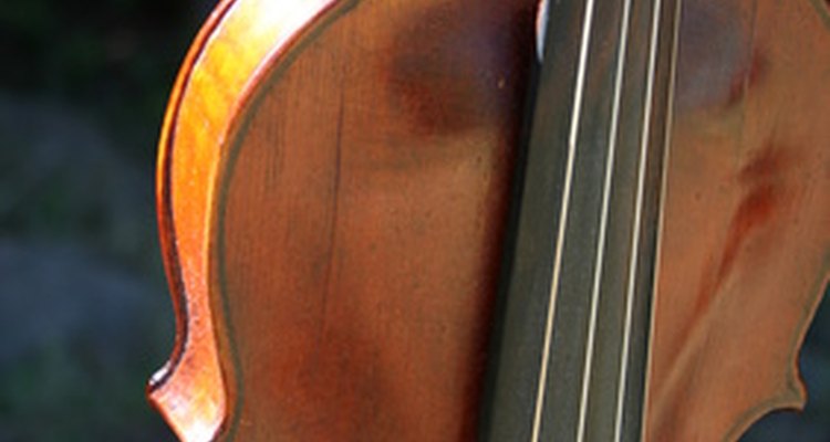 Hide glue is the adhesive of choice for violin makers.