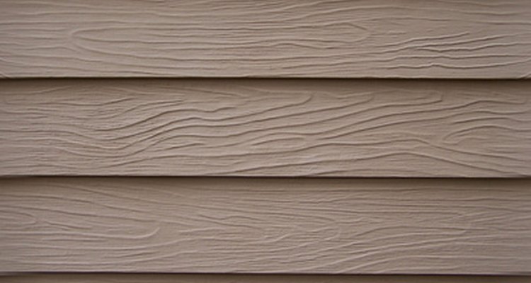 Masonry bees like to make their nests in cracks or holes in siding.
