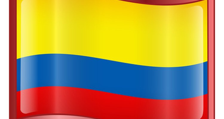 Bandera colombiana.