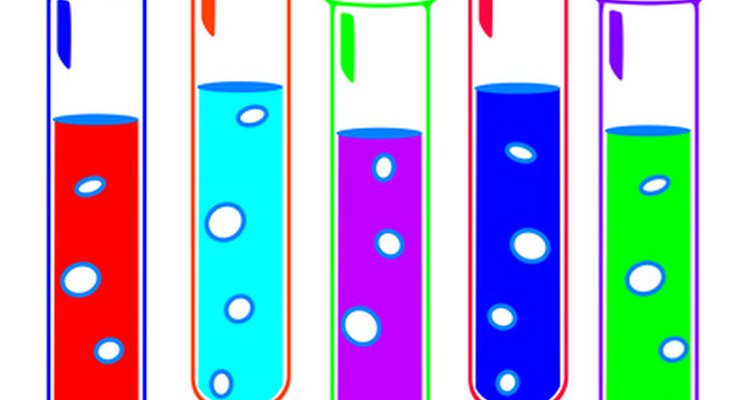 Los tubos de ensayo son los envases de vidrio utilizados en experimentos científicos.
