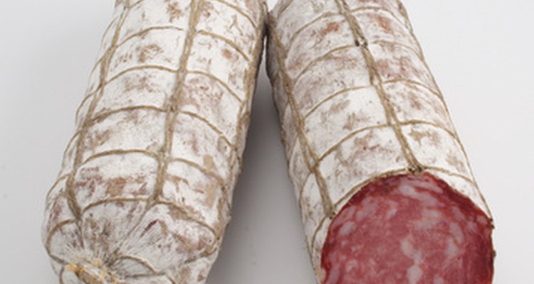 Uno de los manjares de la cocina italiana: el salami.