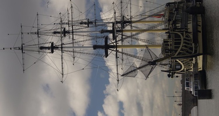 For centuries, you would have used a sailing ship to transport goods.