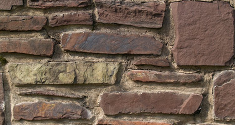 An example of a masonry wall.