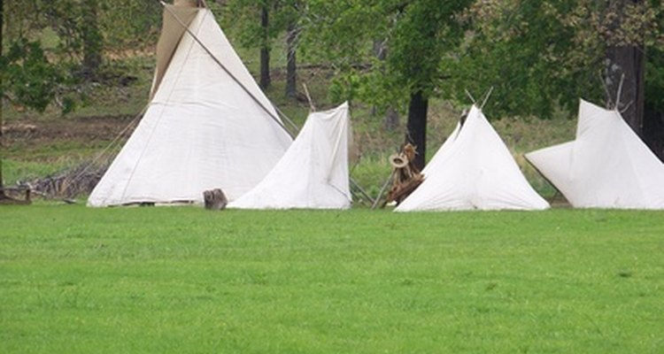 Living in a tepee is akin to living with nature.