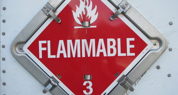 All quantities of aerosol paint cans are considered flammable and should be treated with caution.