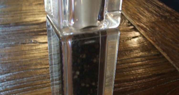 Pimienta negra.