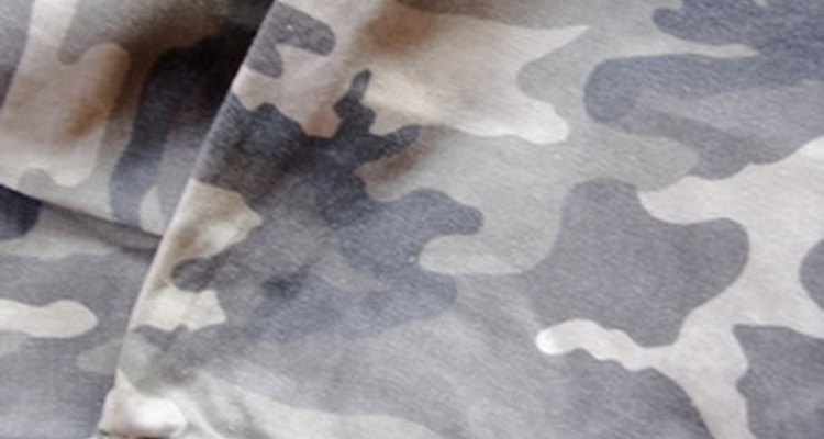Camouflage fabric is designed to hide the wearer in a natural setting.