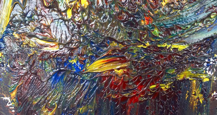Remember that turpentine will affect the texture of dried paint.