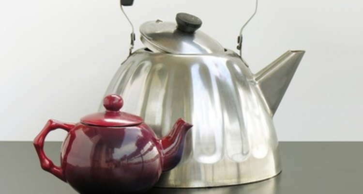 Use boiling water only on natural fibres, but not on wool.