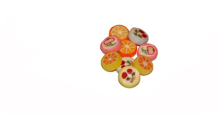 It's easy to make wax sprinkles to adorn the top of your cupcake candle.