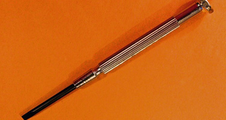 A jeweller's screwdriver will help you remove the watch's back plate.