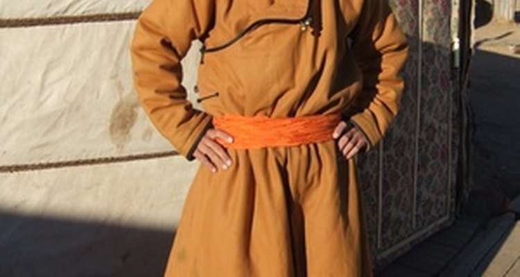 Miembro de una tribu mongola.