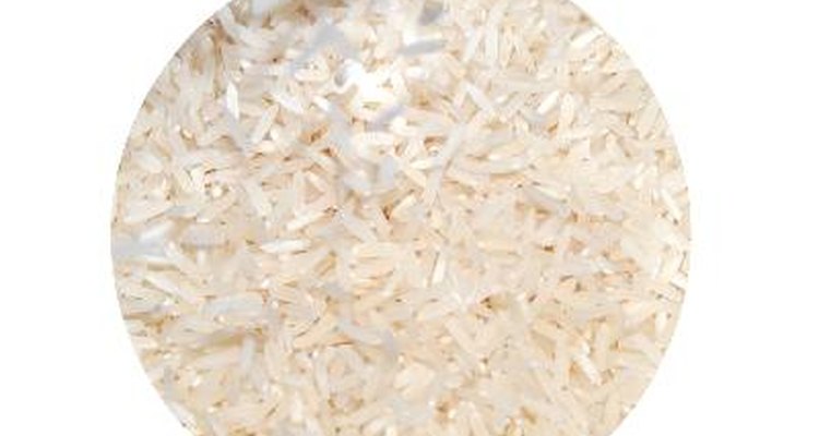 Características nutricionales del arroz blanco.
