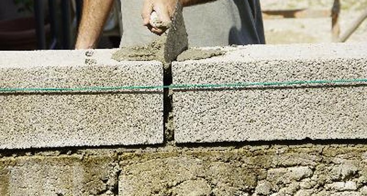 Laying bricks requires accuracy and planning to achieve the perfect result.