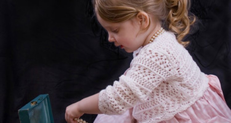 Playing dress-up gives preschoolers a chance to learn what it is like to be an adult.