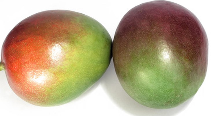 This version of a batida uses chunks of fresh mango.