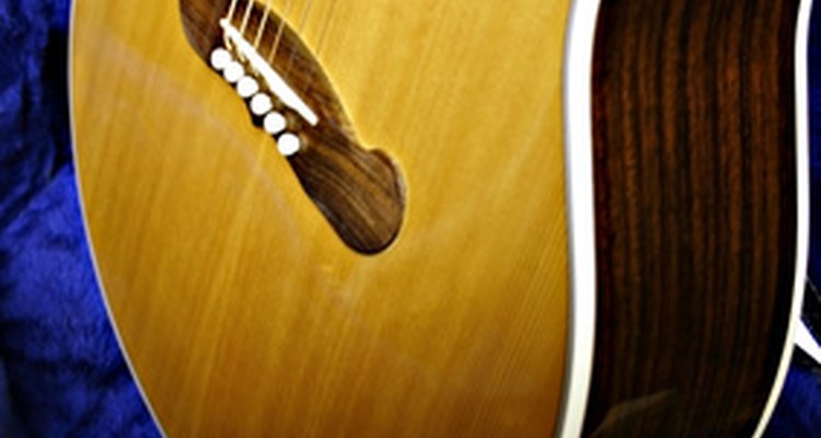 Acoustic guitars can be connected to an amplifier to increase the volume.