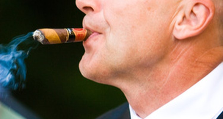 You can use a novelty cigar as a costume accessory.