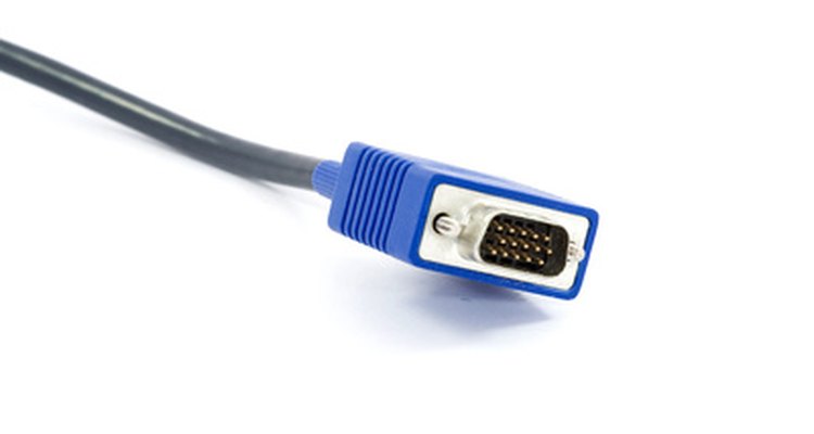 Os dispositivos VGA usam cabos D-Sub