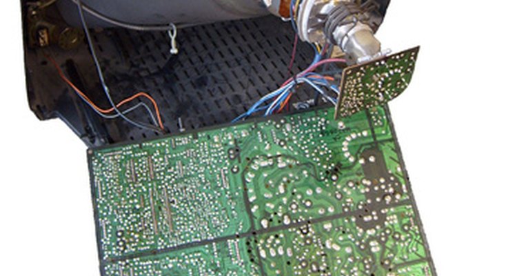 CRT technology was also popular in computer monitors.