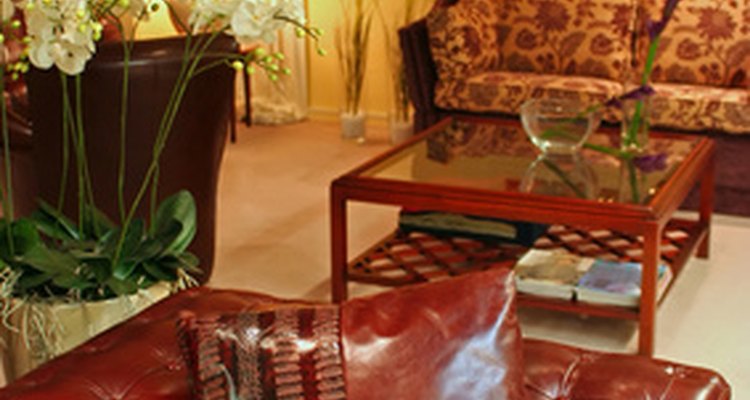 Chesterfield sofas, which are individually handcrafted, have a distinctive look.