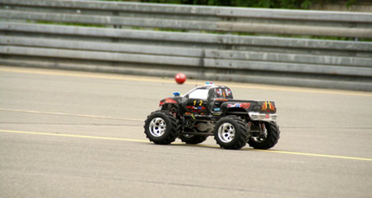 Improve toy wheel traction with brush-on rubber coating.