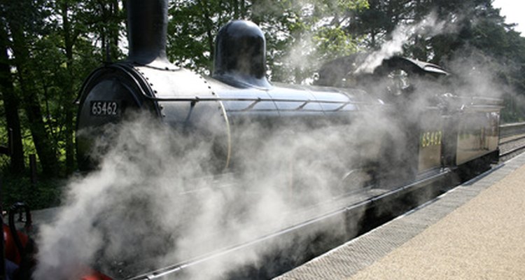 The steam locomotive is an icon of British industrial history.