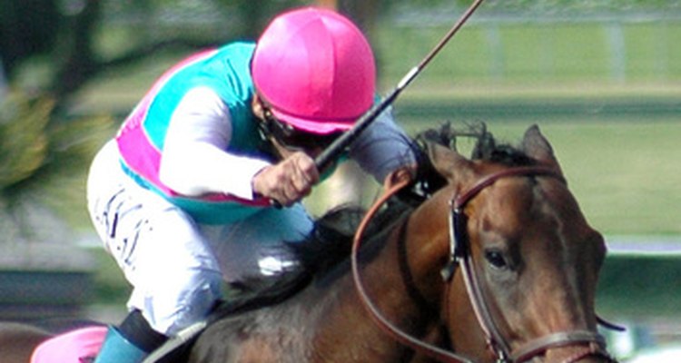 Make jockey party hats with small bills and round crowns.